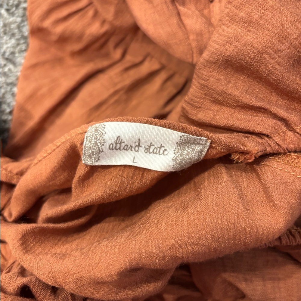 Altar'd State Rust Mini Dress - Picture 4 of 6